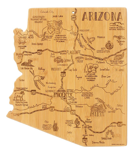 Destination Arizona Tabla Cortar Servir Forma Estado