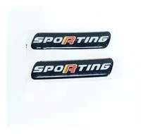 Comprar Par Emblemas Insignias Sporting Parante Fiat Uno Palio Punto