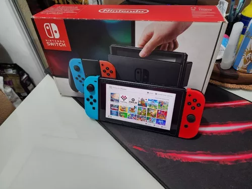 Nintendo Switch V1 Desbloqueado Completo Lotado De Jogos - Escorrega o Preço