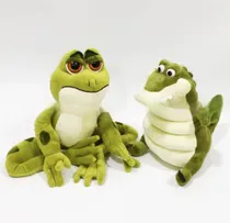 Comprar Set De Peluches Sapo + Cocodrilo (la Princesa Y El Sapo) Verde