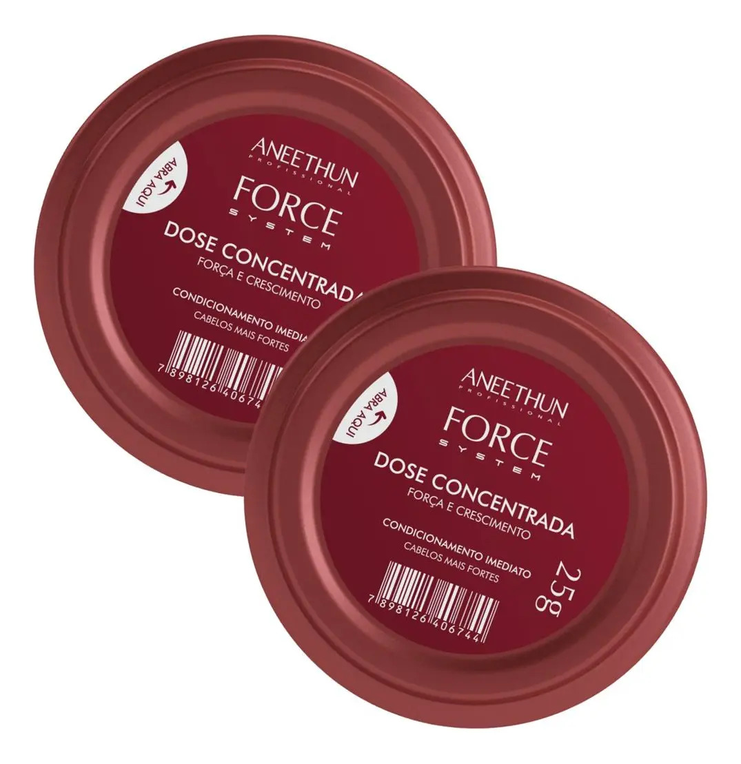 Kit Dose Fortalecedora Force System Aneethun Com 2 Unidades