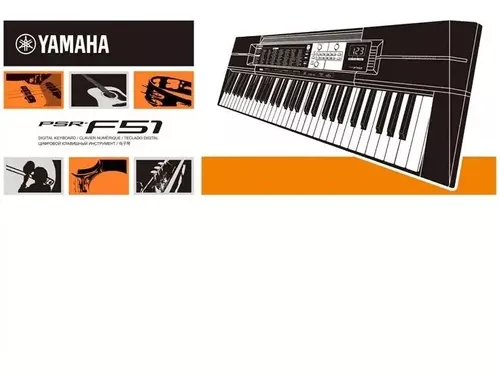 Teclado Yamaha Psr-F51 Divertido, fácil de utilizar e com Funções