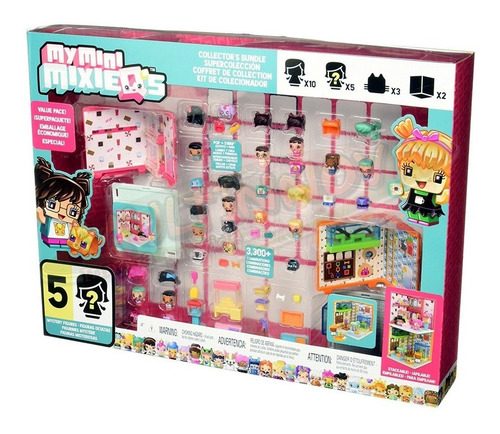 Súper Set My Mini Mixieq's 100% Mattel Kit De Coleccionador