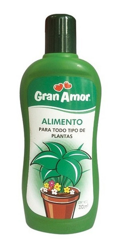 Imagen 1 de 1 de Gran Amor Alimento Para Plantas 230cc