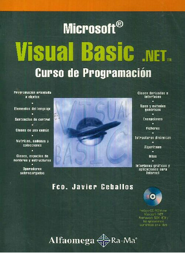 Libro Visual Basic . Net Curso De Programacion Cd De Francis