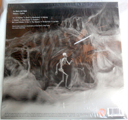 Daniel Melero Diego Tuñón - La Ruta Del Opio * Vinilo Nuevo