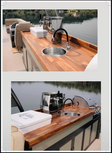 Lancha Pontoon F Boat 9500 - Fluvimar / Catamarã