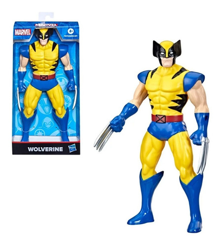 Figura Wolverine 24 Cm X-men Olympus Hasbro Marvel Articulad