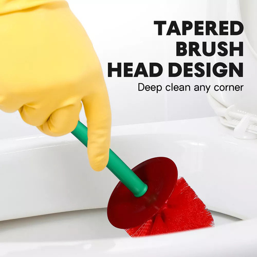 Juego De Escobillas De Baño En Forma De Cereza Con Soporte A