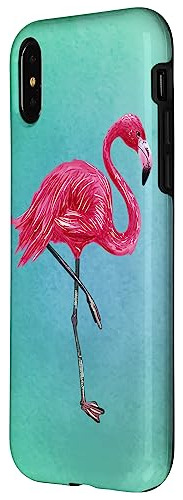 Funda Para iPhone X/xs Rosa Plastico - 2