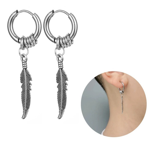 Aretes Hombre Pendiente Piercing Colgante Mujer Candonga Ace