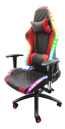 Silla Sillon Pro Gamer Rgb Playstation Xbox Gaming Pc