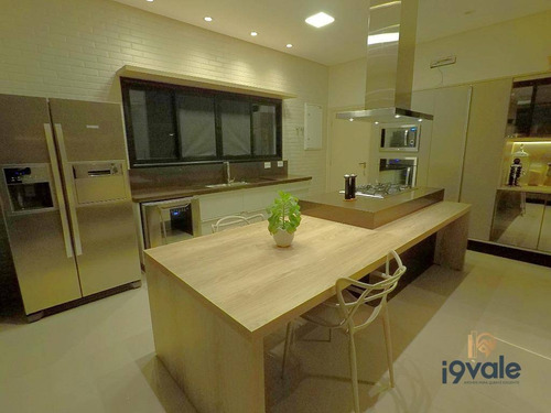 Casa Luxuosa À Venda Condomínio Alphaville 4 Dormitórios, Automatizada, Piscina No Alphaville Sjcampos-sp - Ca1111
