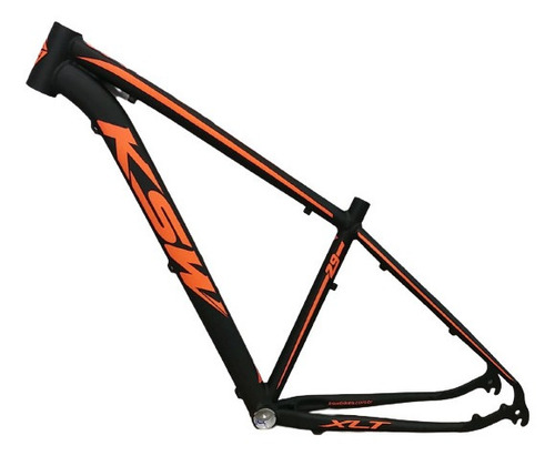 Quadro Ksw 29 Xlt Cores Cor Preto/laranja Tamanho Del Quadro 17