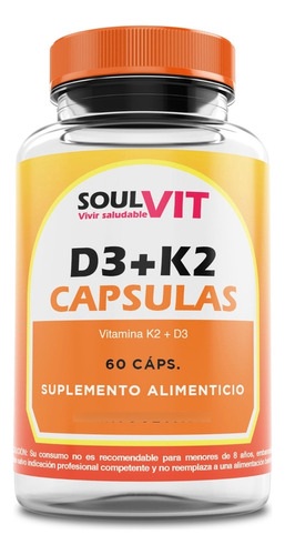 Vitamina  K2 + D3 -  Nueva Formula 