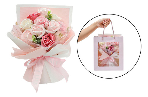 Nuevo 2 Ramo De Jabón, Regalo De Cumpleaños, Flores, Bodas