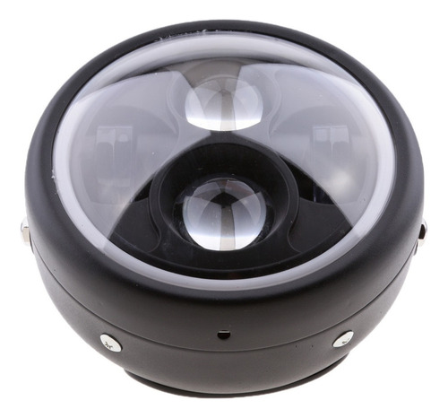 6.5 -inchmotocicleta Negro Proyector Led Bombilla Faro