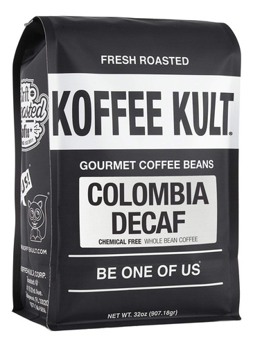 Koffee Kult Granos De Café Descafeinado De Colombia Descaf.