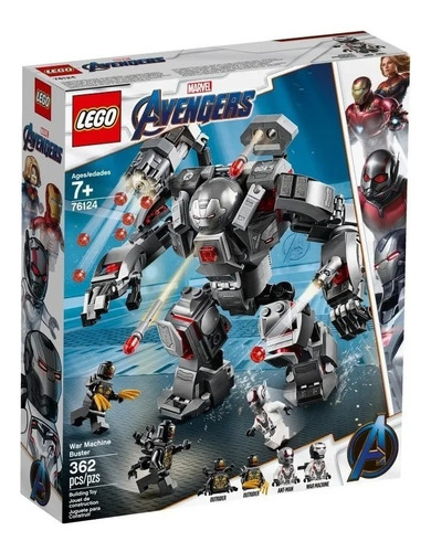 Lego® Avengers - Depredador De Máquina De Guerra (76124)