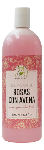 Tónico Facial De Rosas Con Extracto De Avena (1000 Ml) Tipo De Piel Todo Tipo De Piel