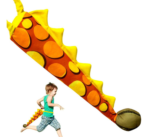Cola De Dinosaurio Para Niños,cola De Dinosaurio Para Niños - Cola De Dinosaurio De Dibujos Animados Creativos | Lindo Disfraz De Colas, Colas De