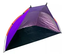 Comprar Carpa Playera 2 Personas 240x120x120 Aluminizada Protecc Uv Color Violeta