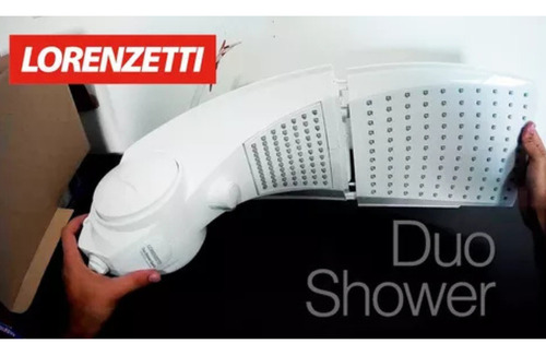 Chuveiro Elétrico Lorenzetti Duo Shower 7511046 Branco 7,5kw Branco 7.5 W