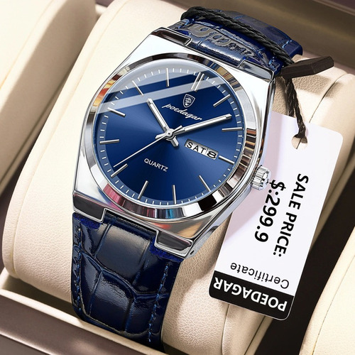 Reloj Poedagar Calendar Luminous A Prueba De Agua