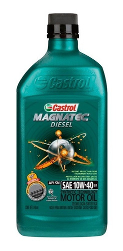 Aceite Castrol Magnatec Diesel 10w40 Semisintetico 946ml