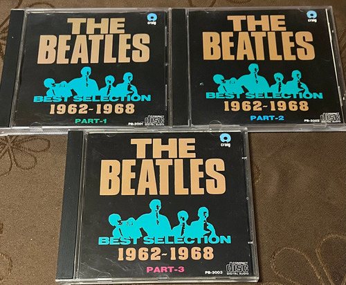 Set 3 Cd The Beatles / Best Selection 62-68