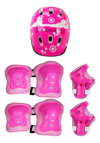 Set De 7 Piezas De Equipo De Protección Para Niños, Casco De