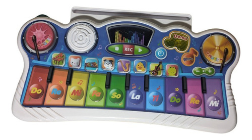 Piano Smart Didactico Infunbebe Ls3030 Color Multicolor