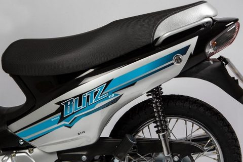 Imagen 3 de 16 de Motomel Blitz 110 Automática 0km 2023 Smash Crono Wave
