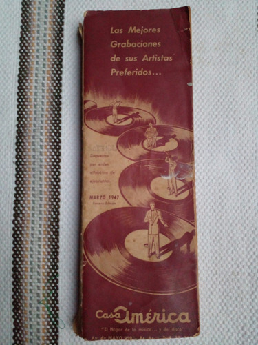 Catálogo Casa América Marzo 1947 