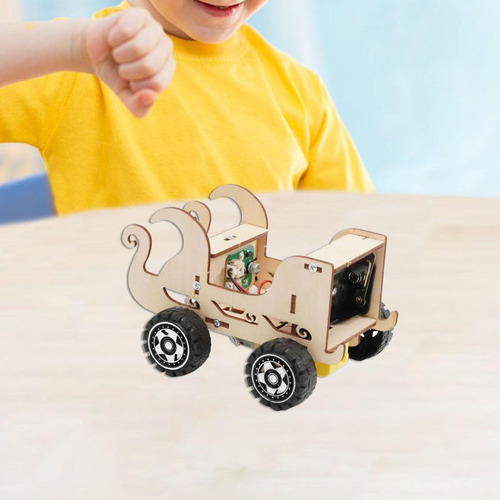 Diy Pequeño Control De Voz Coche Juguete Enseñanza Ayuda