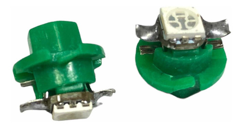 2x Focos T5 B8.4d 12v Led Verde Luz Tablero Instrumentos Led