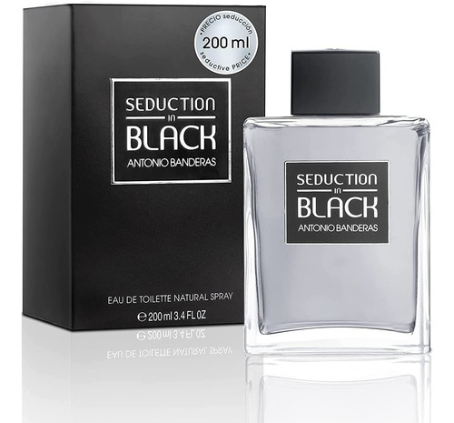 Perfume Antonio Banderas Black Seduction 200ml Caballeros