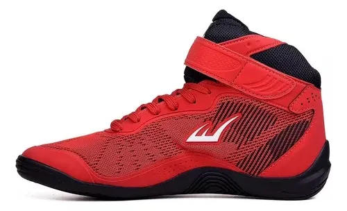 T nis Everlast Forceknit 4 Uni Boxe Treino Vermelho E Preto