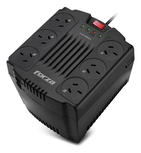 Estabilizador Forza Fvr-2202a  2200va/1100w 6 Iram Rj45-220v