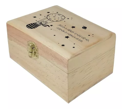 Caja Musical El Principito 15x10 Dedicatoria Personalizada