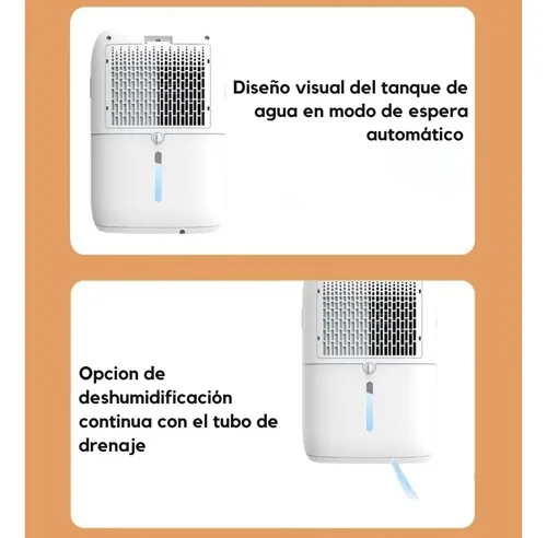 Deshumidificador 20l Digital Programable Hasta 52m2 Blanco Blanco