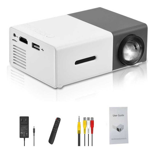 Portable Video Support With Led Miniprojector 720p/1080p