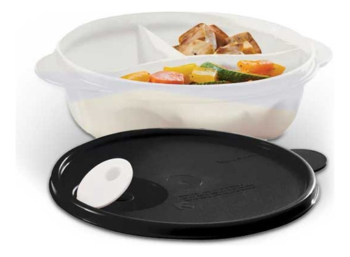 Porta Para El Almuerzo Con Divisiones Tupperware