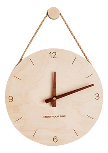 Reloj De Pared De Madera, Nórdico, Japonés, Hot Clocks Home