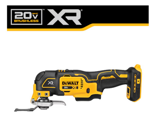Multiherramienta Oscilante Inalámbrica 20vmáx Dewalt Dcs356b