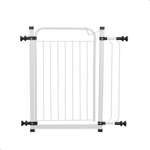 Portão Pet Criança Proteção 70x60cm + Extensor De 10cm Cor Branco