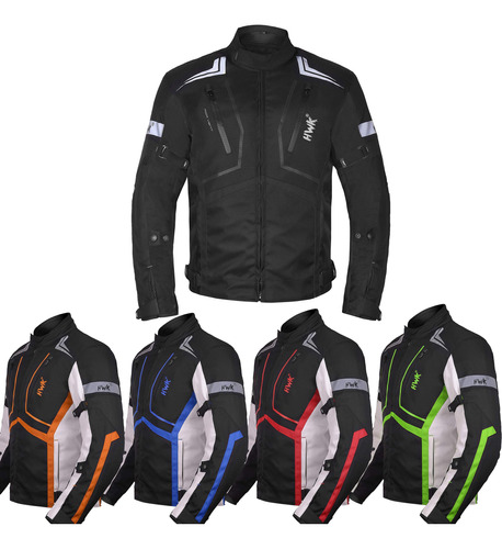 Chaqueta De Moto Para Hombre Ce Blindado Impermeable Toda Cl