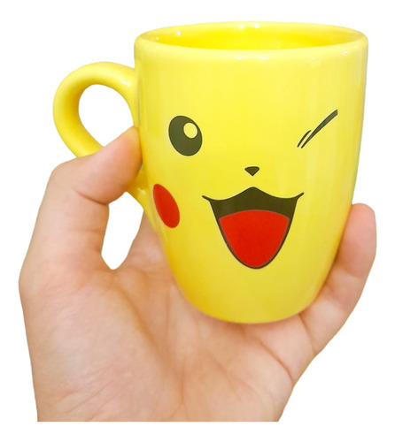 Taza Pikachu Pokemon Ceramica