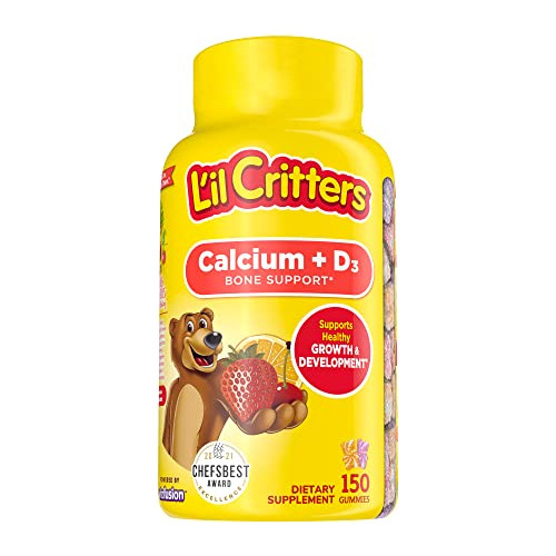 L'il Critters Niños Gummy De Calcio Osos Con Vitamina Mniut