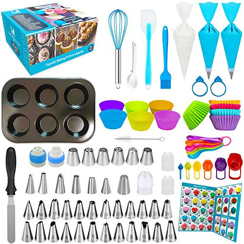 Kit De Decoración De Cupcakes Bolsas De Pastelería Y ...